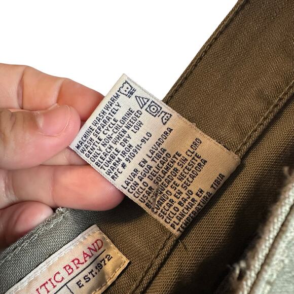 Y2K 2003 Faded Glory Cargo Capri Pants Sz 14 Seagreen NWT Vintage Deadstock - Picture 7 of 15